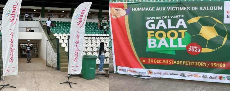 Les boissons Salam au cœur du match de la solidarité au stade petit Sory