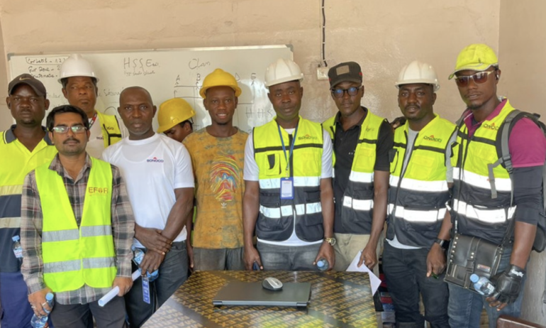 Sécurité au Travail : Formation des Conducteurs sur le Projet des Moulins de Sierra Leone
