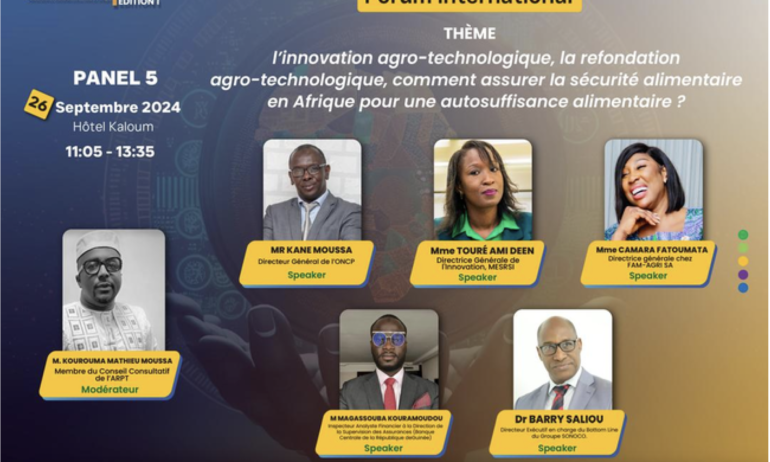 Le Groupe SONOCO au Forum pour la Croissance Inclusive de l’Afrique : Un Engagement pour l’Avenir de la Transformation Agro-Industrielle