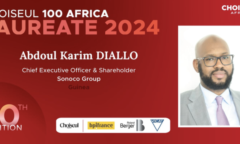 Abdoul Karim Diallo, Directeur Général du Groupe SONOCO, parmi les leaders du Choiseul 100 Africa 2024