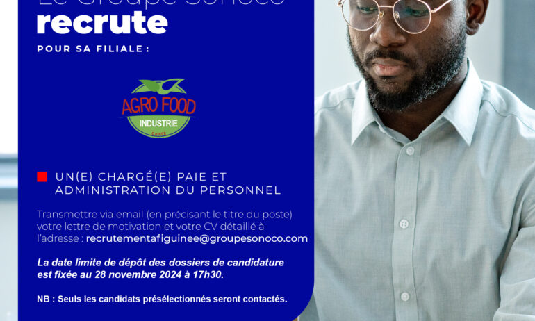 UN(E) CHARGE(E) PAIE ET ADMINISTRATION DU PERSONNEL