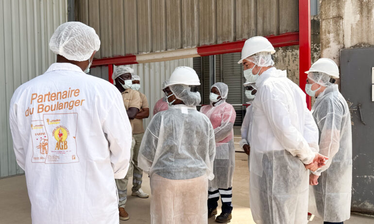 ANSELMO et PROMER en visite sur le site industriel de Tombolia