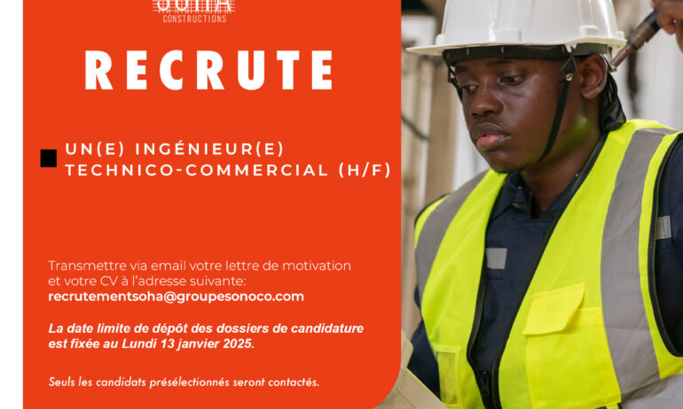 UN(E) INGÉNIEUR(E)TECHNICO-COMMERCIAL
