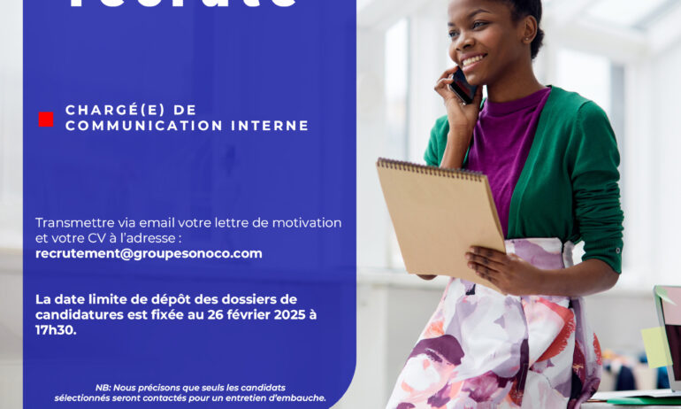 CHARGÉ(E) DE COMMUNICATION INTERNE