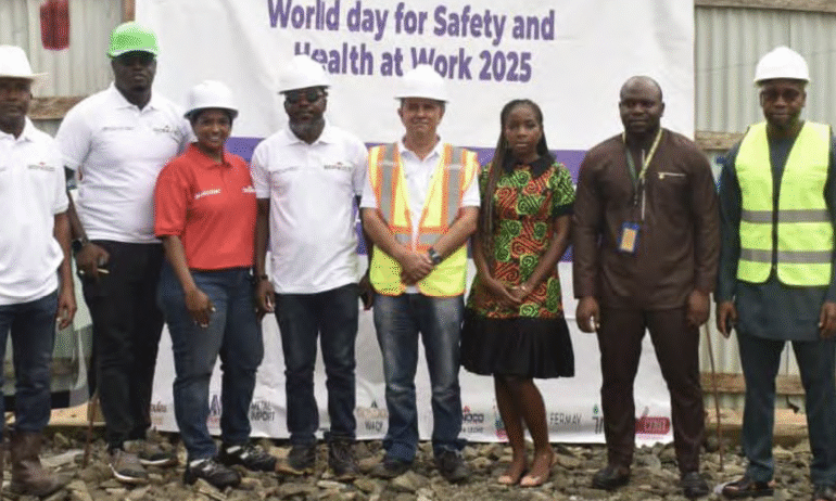 SONOCO Sierra Leone célèbre la Journée mondiale de la santé et de la sécurité au travail