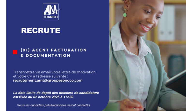 (01) AGENT FACTURATION & DOCUMENTATION